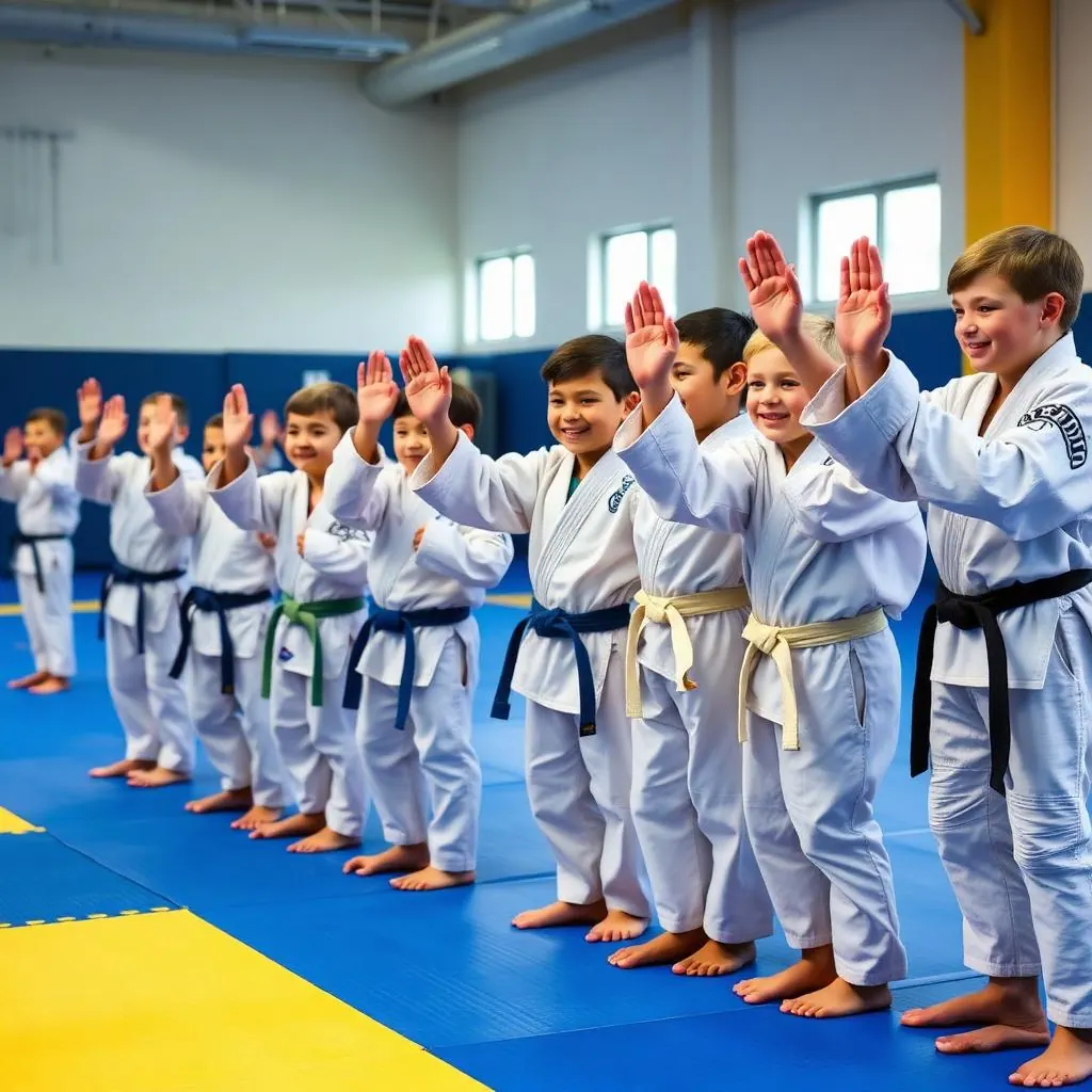 Teens Brazilian Jiu Jitsu class at Mission Jiu Jitsu Academy near Rancho Santa Margarita, CA