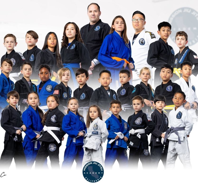 Mission Jiu Jitsu kids team