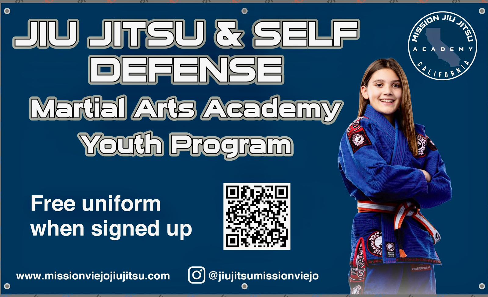 Jiu Jitsu & Self Defense Youth Program — Free uniform when signed up
