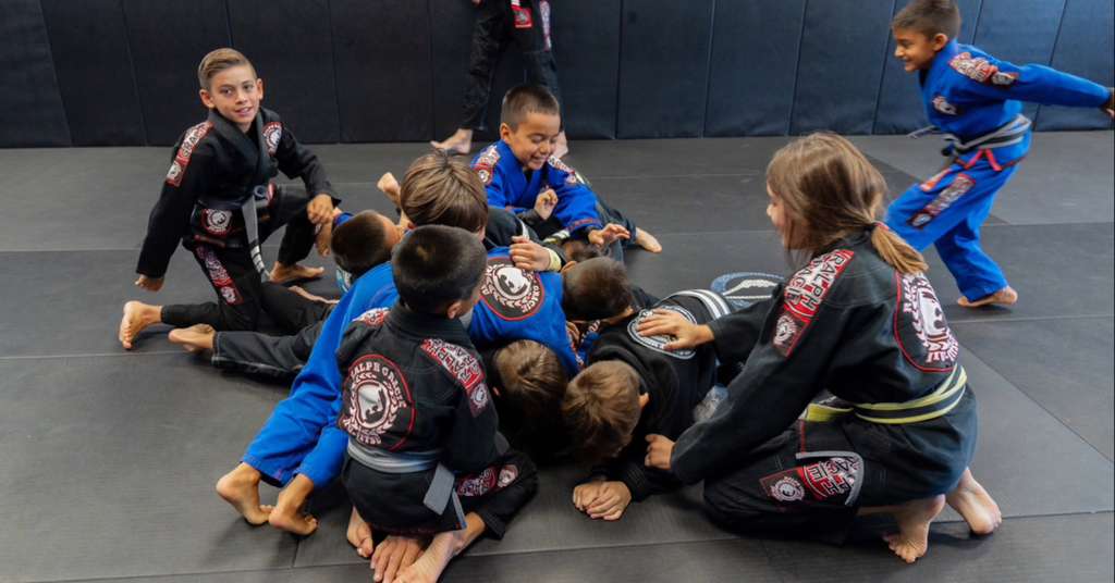 Mission Jiu Jitsu kids training