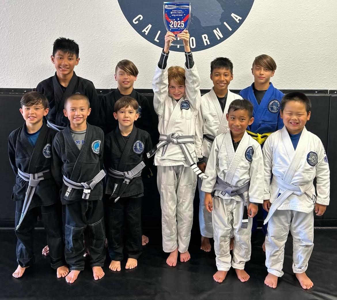 Best of Mission Viejo 2025 — Kids team with trophy