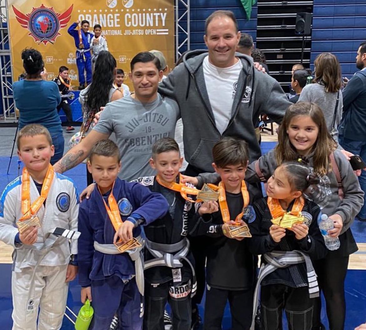 Mission Jiu Jitsu kids team at Orange County International Open
