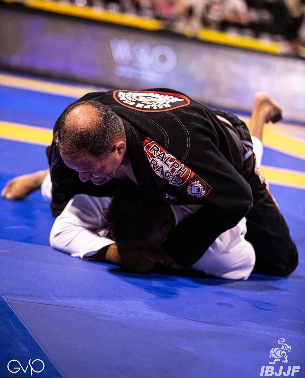 Professor Bob competing IBJJF